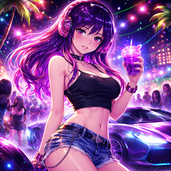WAXAX - Anime Girl